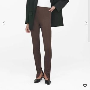 Anine Bing Brown Split Leg Max Pants Size 30